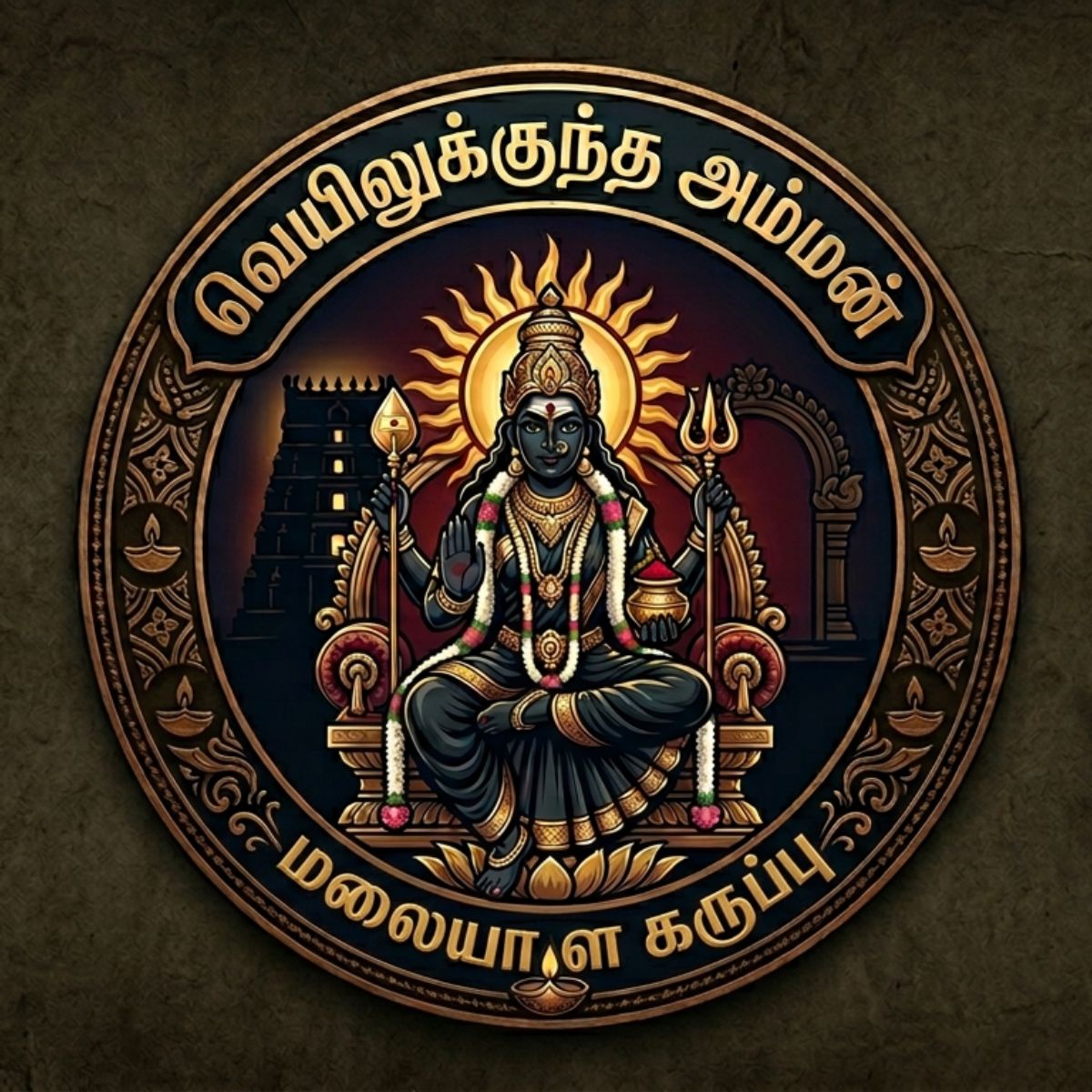 Malaiyala Karuppu Kovil logo
